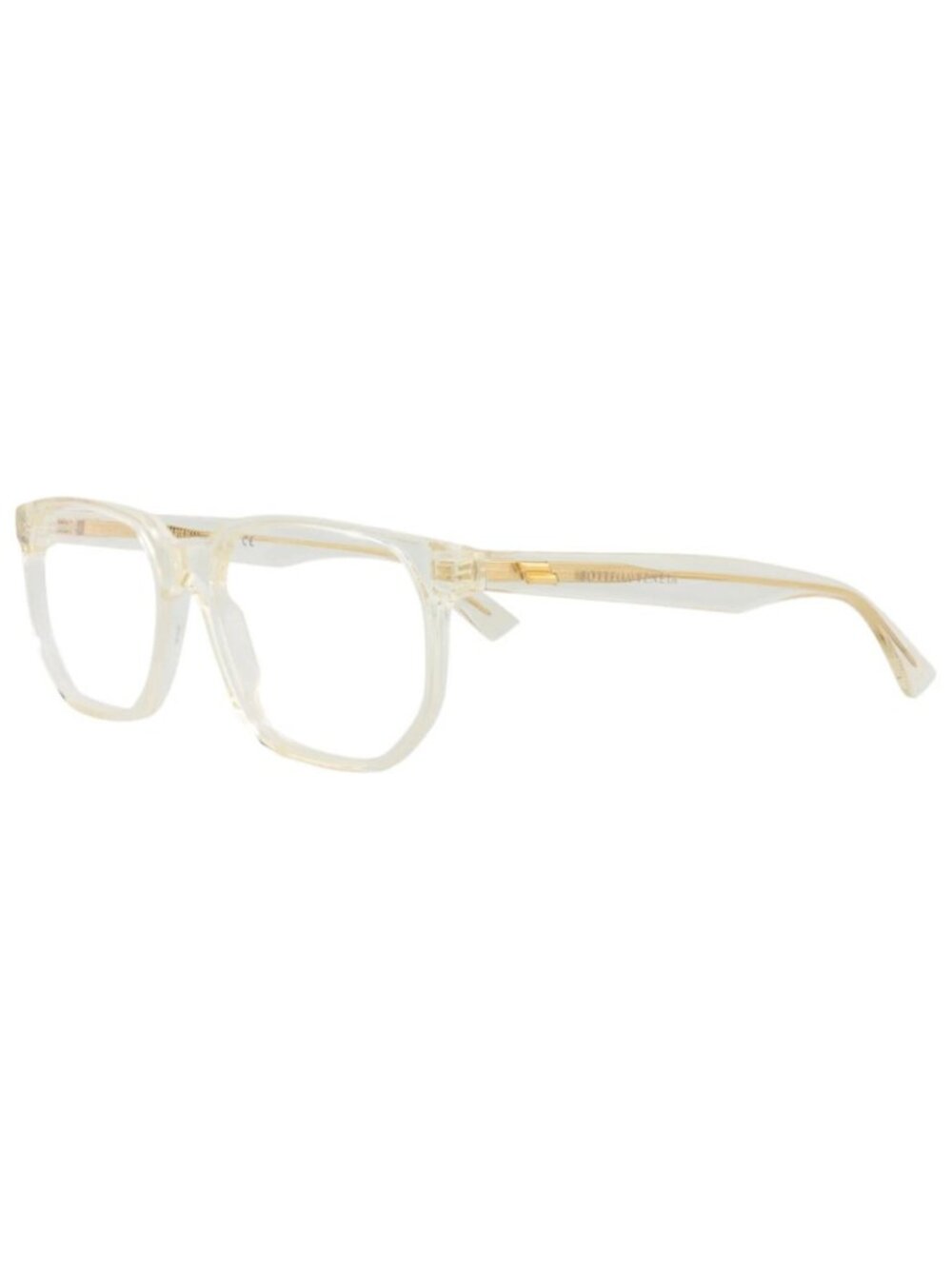 New Bottega Veneta Women's Eyeglasses Square Rectangle Acetate Frame Unisex